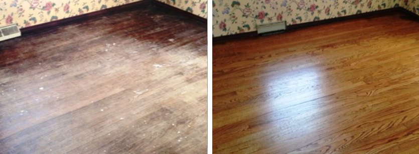 Refinish 2 Kansas city Before After